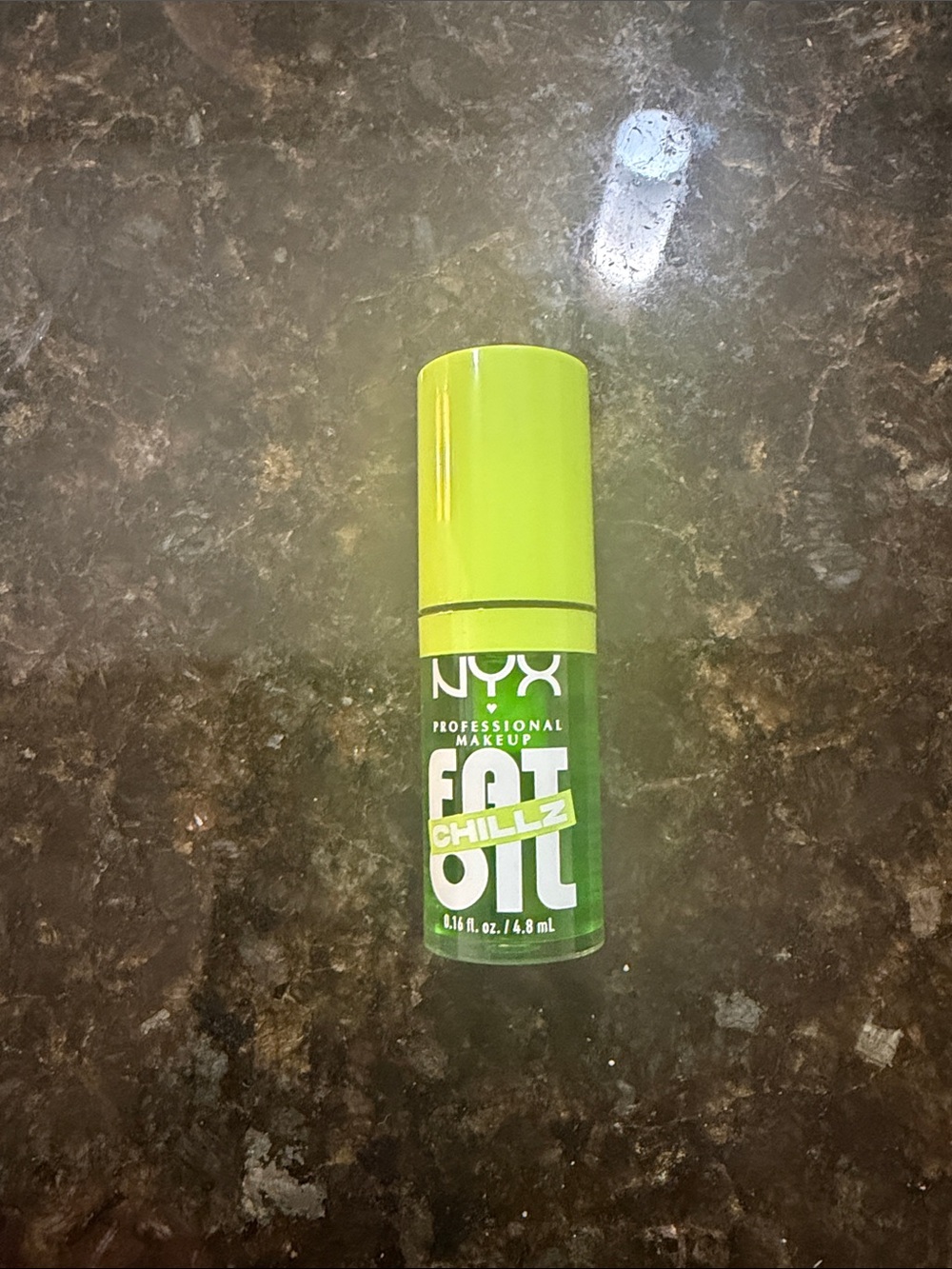 NYX Fat Chillz Lip Oil - Kiwi Freezie .16 fl oz New